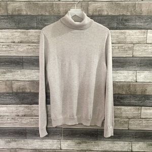 NWT Ralph Lauren soft grey turtleneck size XL
